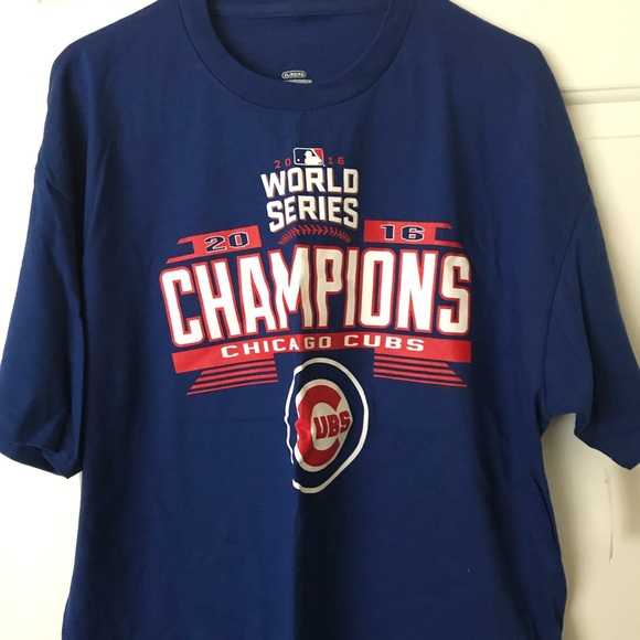 cubs world series shirt mens